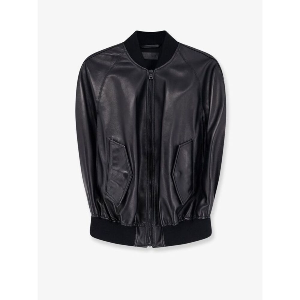 Balenciaga Women Sleeveless Leather Jacket